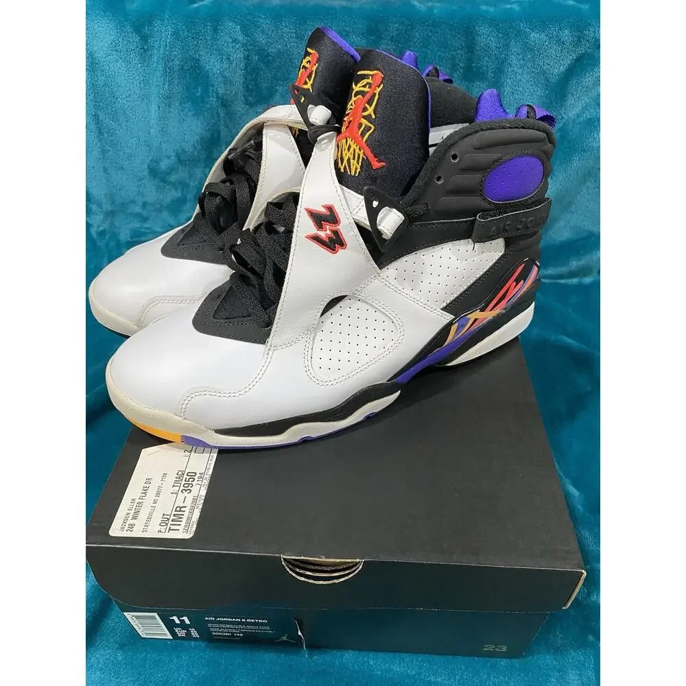 Size 11- Air Jordan 8 Three-Peat